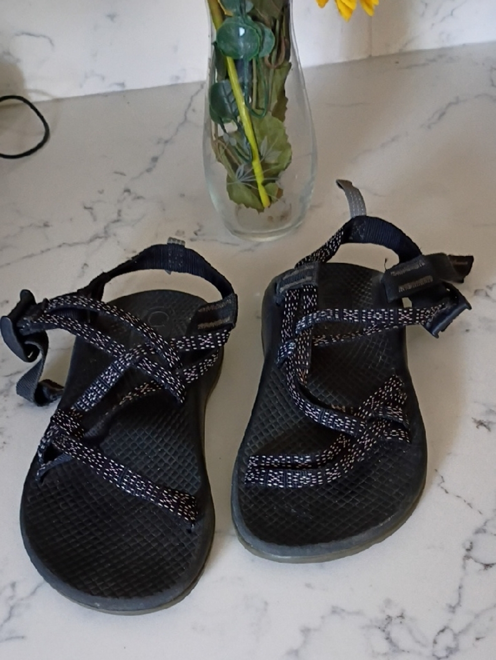 CHACO Kids Black Outdoor Sport Sandals